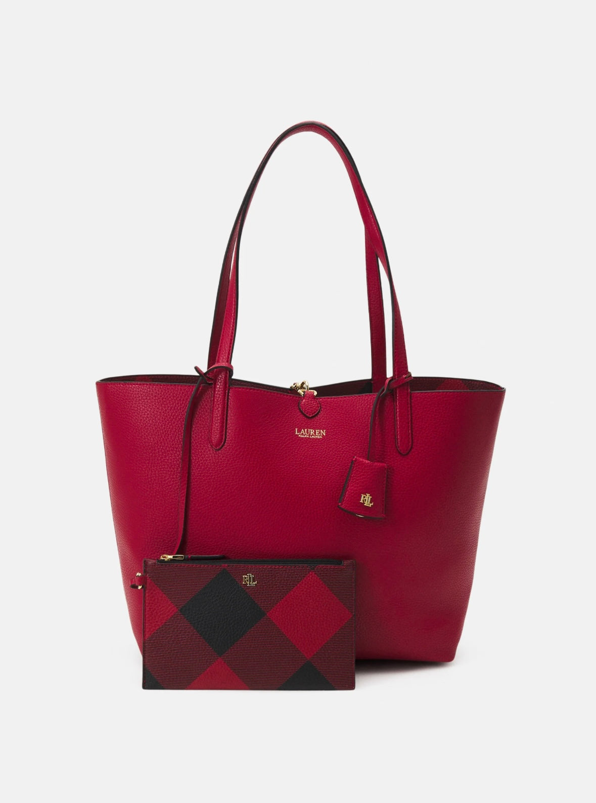 The Red Reversible Ralph Lauren Tote Bag