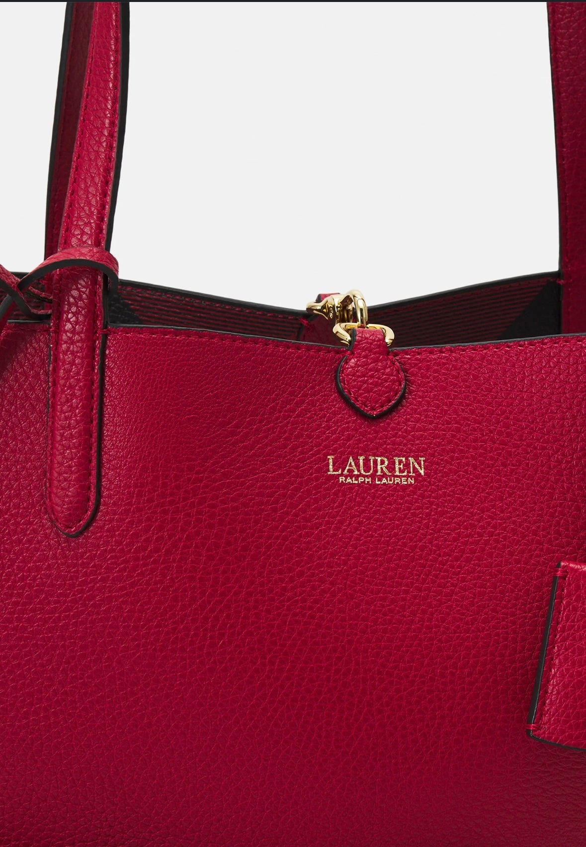 The Red Reversible Ralph Lauren Tote Bag