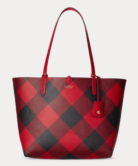 The Red Reversible Ralph Lauren Tote Bag